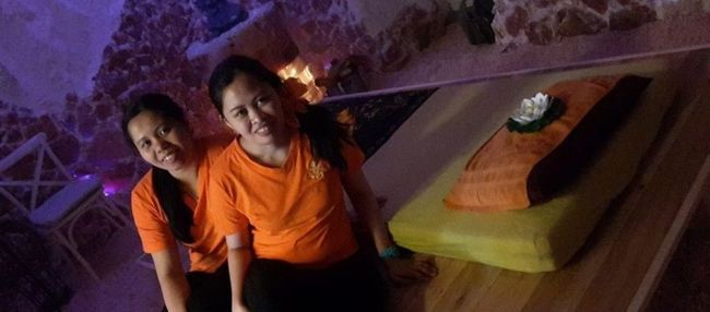 Centrum Walzel zve na thajské masáže v solné jeskyni 
