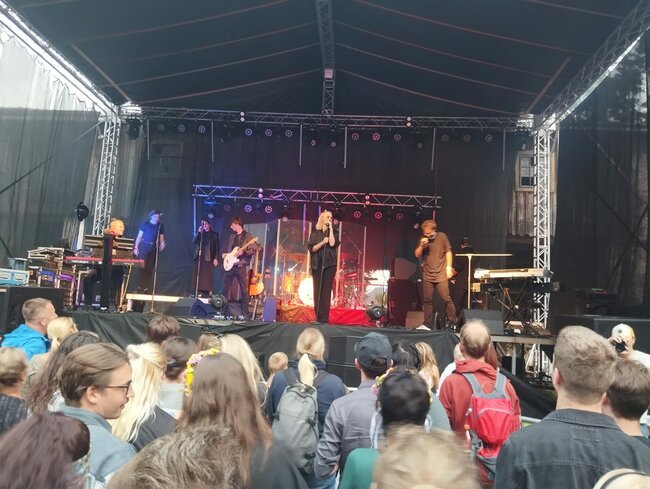 Tvrdý rap i křehká Bára Poláková. Bigboš Křinice se opět vydařil