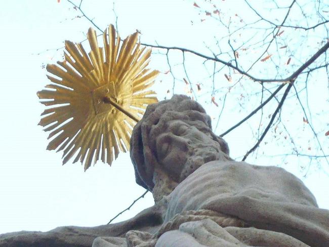 V Martínkovicích bylo dokončeno restaurování kříže s Kristem na hoře Olivetské