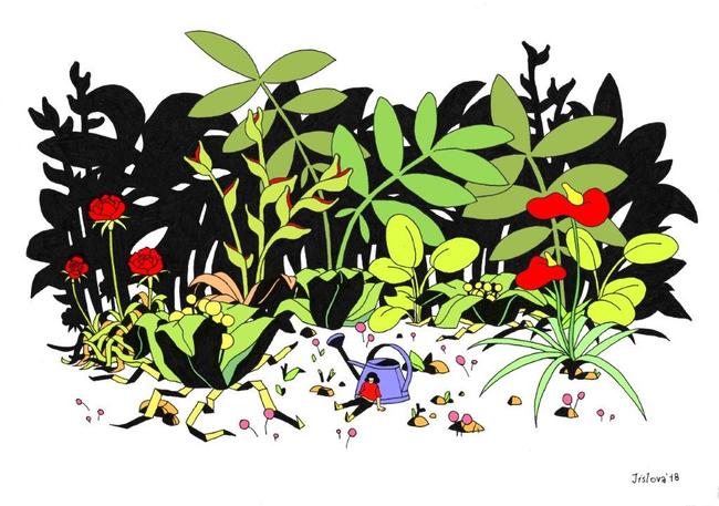 "Některé uličky Broumova si nezadají se Stínadly," říká komiksová autorka Štěpánka Jislová