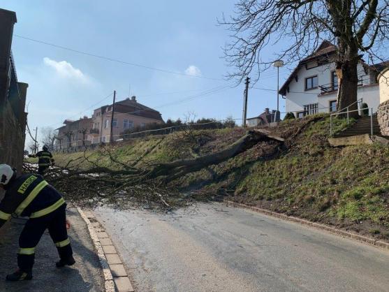 Vedle koronaviru hasiči řeší i běžné problémy