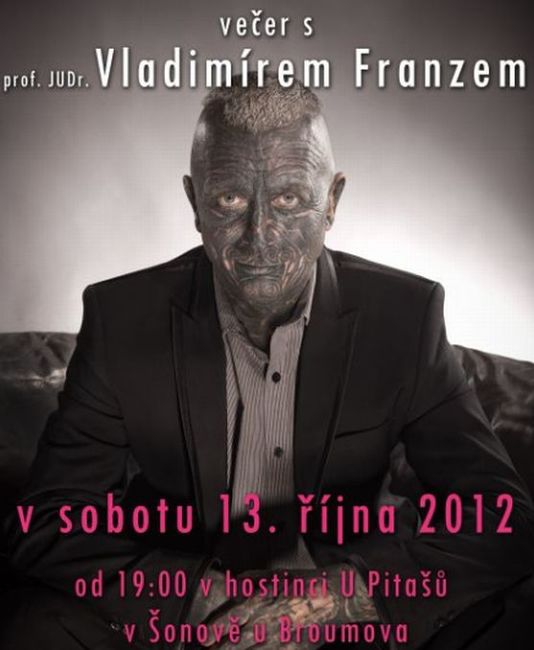 Kandidát na prezidenta Vladimír Franz bude v sobotu besedovat v Šonově u Broumova