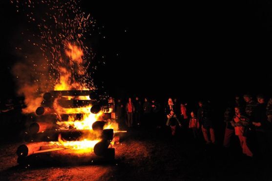 Táborníci si letos na Hvězdě v Broumovských stěnách moc zimy neužili