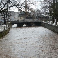 Tání sněhu zvyšuje hladiny potoků a řek na Broumovsku
