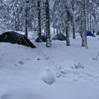 Na Hvězdu v Broumovských stěnách přijeli zimní táborníci