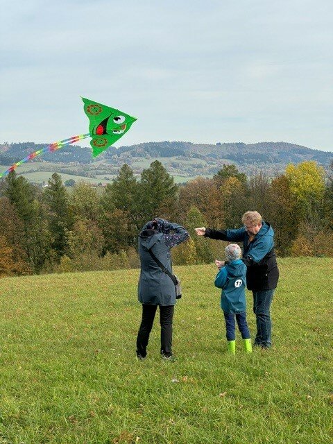 Nebe nad Rájem plné draků 