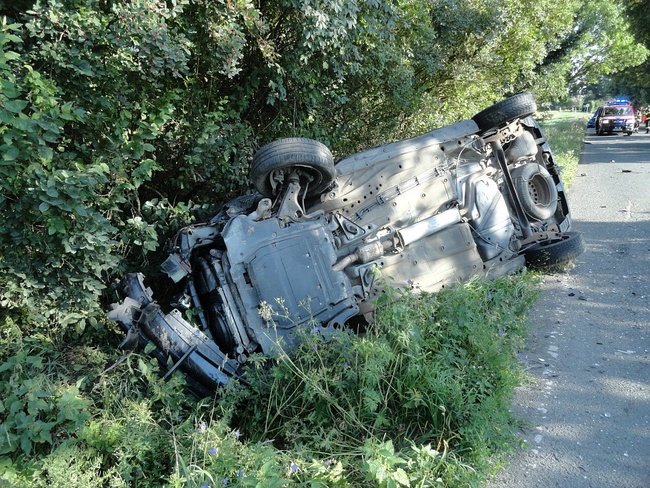 Podnapilý řidič způsobil dopravní nehodu