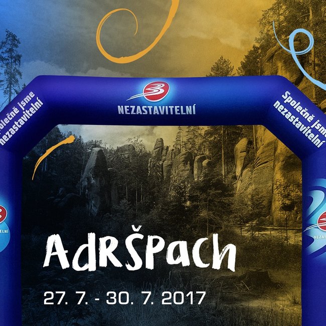 V Adršpašsko-teplických skalách vyrostla Birell brána projektu Nezastavitelní