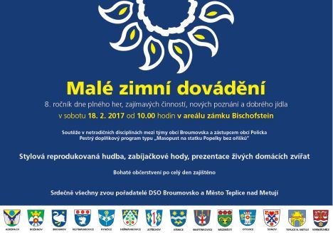 Nabídka akcí na Broumovsku pro víkend od 17. do 19. února