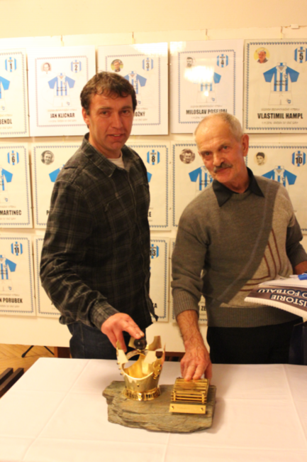 Broumov vyhlásil fotbalové legendy, které byly uvedeny do Síně slávy