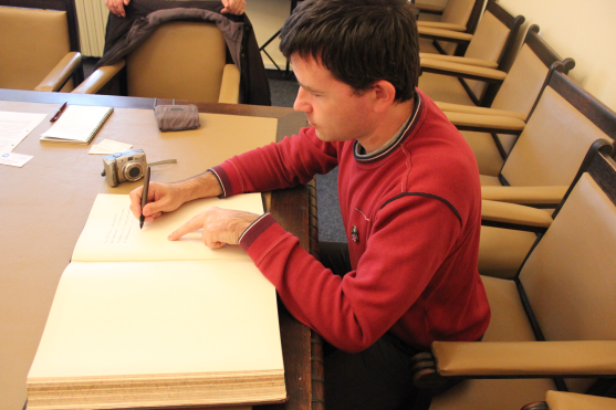 Broumovský starosta Jaroslav Bitnar přivítal srbskou delegaci