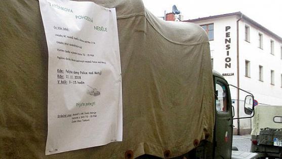 Opět tanky v Polici nad Metují