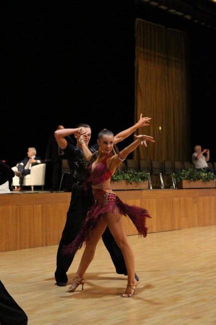 Taneční pár sourozenců Novotných zvítězil na Velké ceně Čech