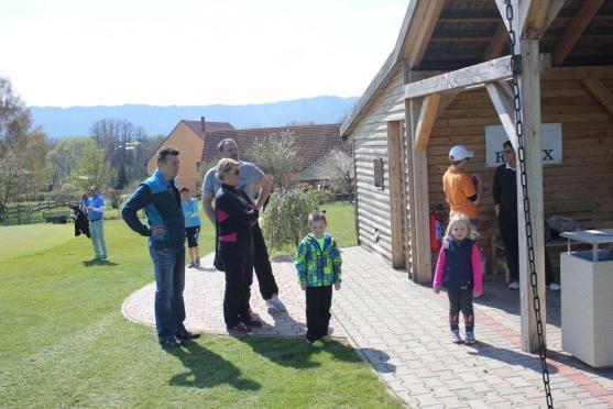 Na Dni otevřených dveří se ukázala řada talentovaných golfistek a golfistů