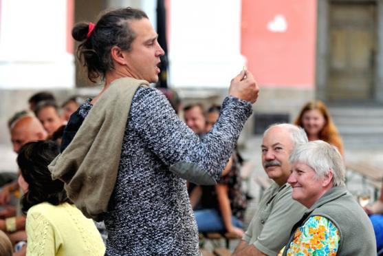 Ozdobou posledního představení osmého Malého letního divadlení byla Valerie Zawadská