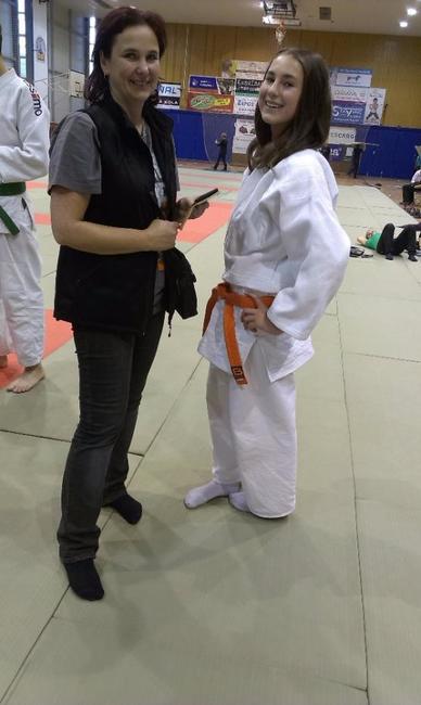 Gymnazistka Anna Freiwaldová se stala vicemistryní České republiky v judu