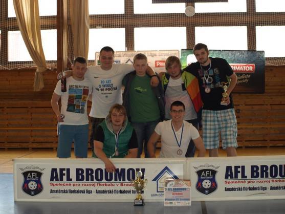 Vítězem florbalové ligy se stal broumovský Nicht Team