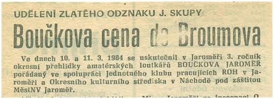 Jaké bylo a je loutkové divadlo v Broumově - 6. část