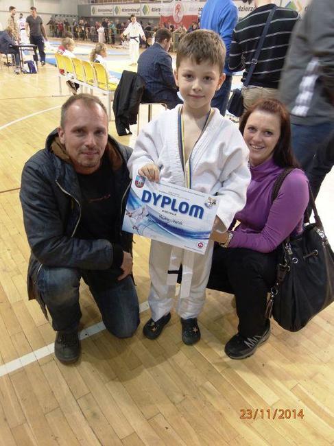 Pět malých broumovských judistů si přivezlo medaili z polského Dzierzoniówa