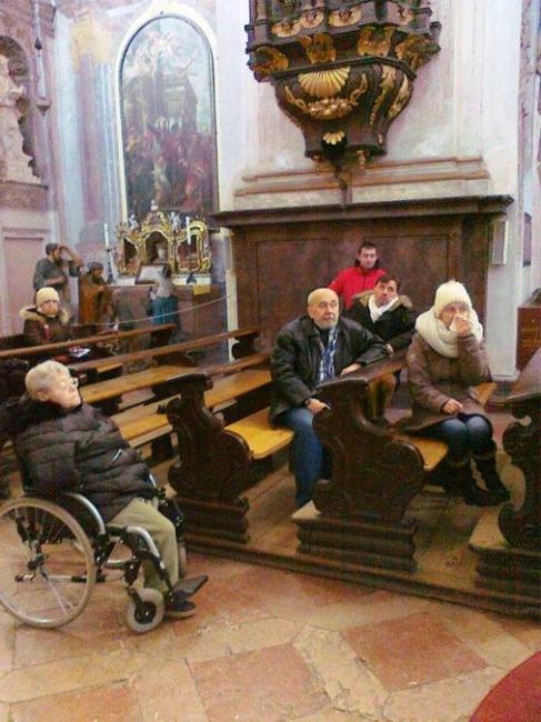 Broumov navštívila skupina uměleckého polsko-česko-ukrajinského plenéru