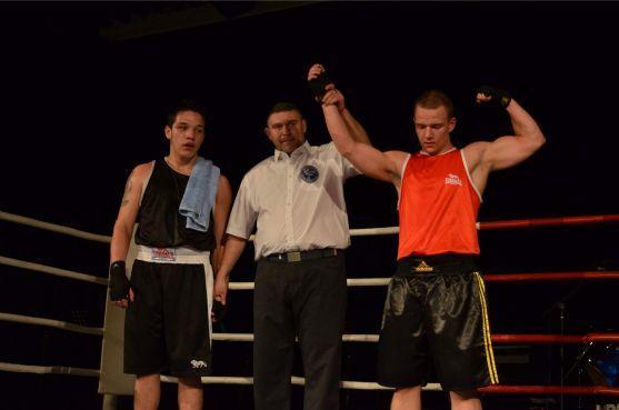 Lukáš Konečný byl hvězdou broumovského Galavečera boxu