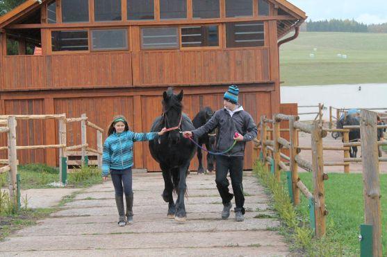 Za vysvědčení Den na koni