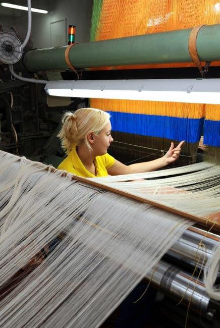 Učební obor Výrobce textilií, to je nejlepší cesta, jak získat práci v a. s. VEBA 