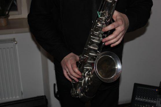 Klášterní kavárnou zněly jazzové improvizace na saxofon 