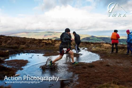 Broumovák na startu běžeckého závodu Powerscourt Ridge v Irsku 