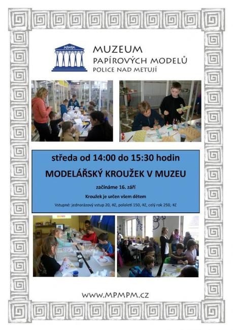 Září v Muzeu papírových modelů bude plné nových zážitků 