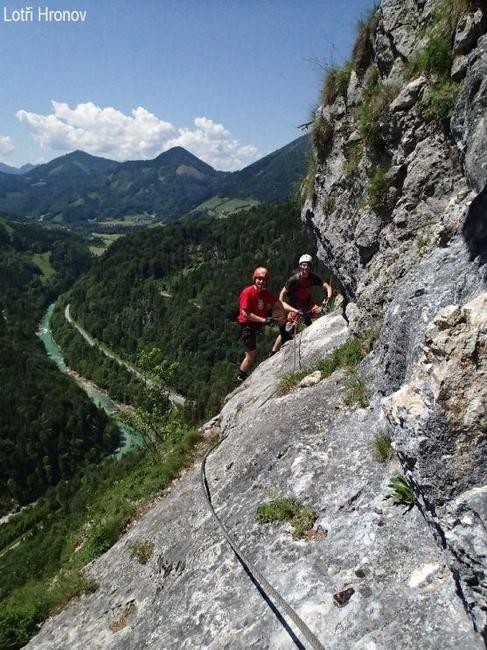 Slunce, Salza, ferrata. To byla zahraniční expedice Lotrů 