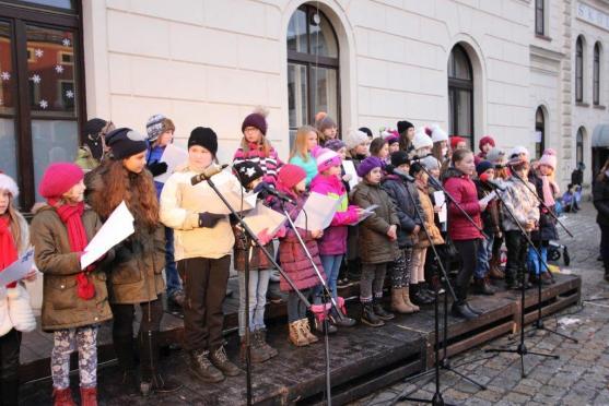 Vánoční ladění na Základní škole Hradební 