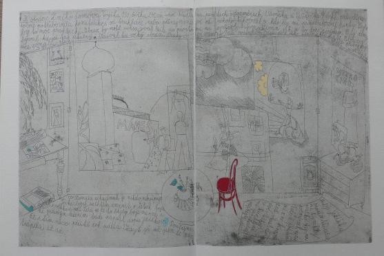 Na Nové terase v Polici nad Metují představuje průřez svou tvorbou výtvarnice Kateřina Černá 