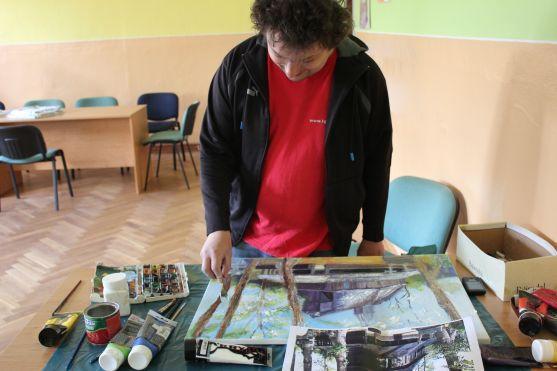 Křinice obsadili výtvarníci. Budou vystavovat, ale také recitovat 