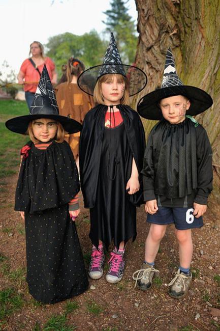 Na několika místech na Broumovsku se slétaly čarodějnice 