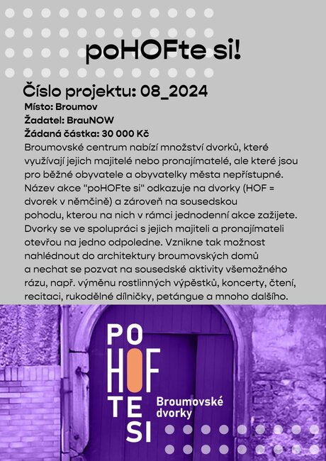 Dejte svůj hlas nápadům, které chtějí rozhýbat Broumovsko