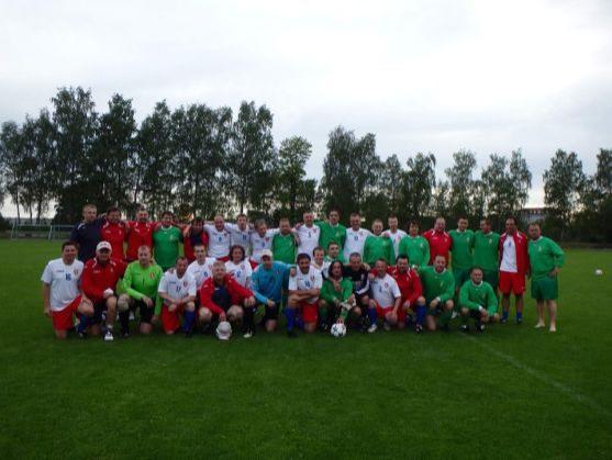 Česká reprezentace starostů vyhrála fotbalový Euroregion Cup 2014