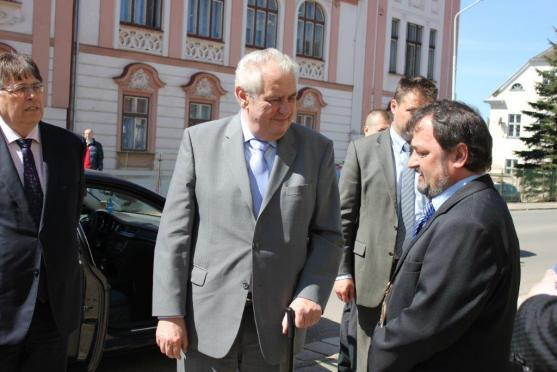 Prezident Miloš Zeman se chystá na dvoudenní návštěvu Královéhradeckého kraje