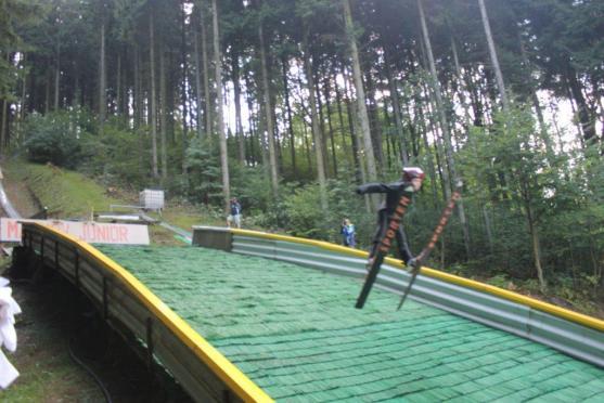 V Machově otevřeli nově zrekonstruovaný skokanský můstek