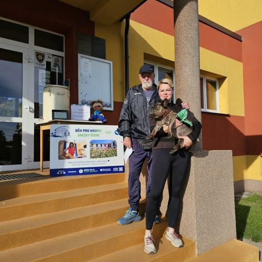 Nultý ročník běhu pro Hospic Anežky České se vydařil