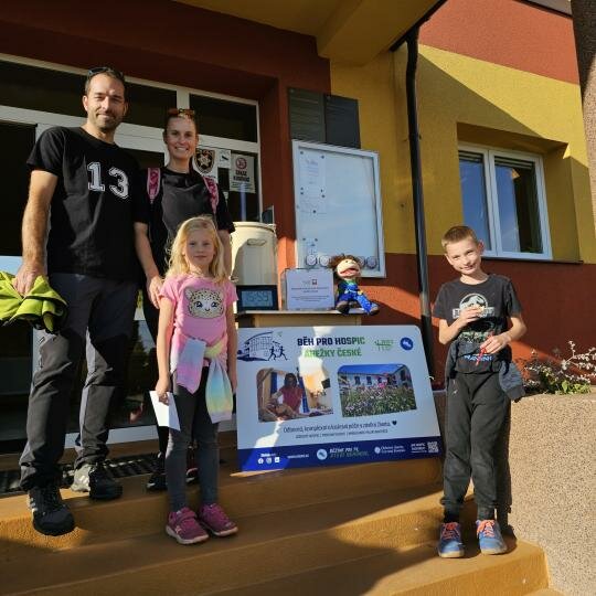 Nultý ročník běhu pro Hospic Anežky České se vydařil