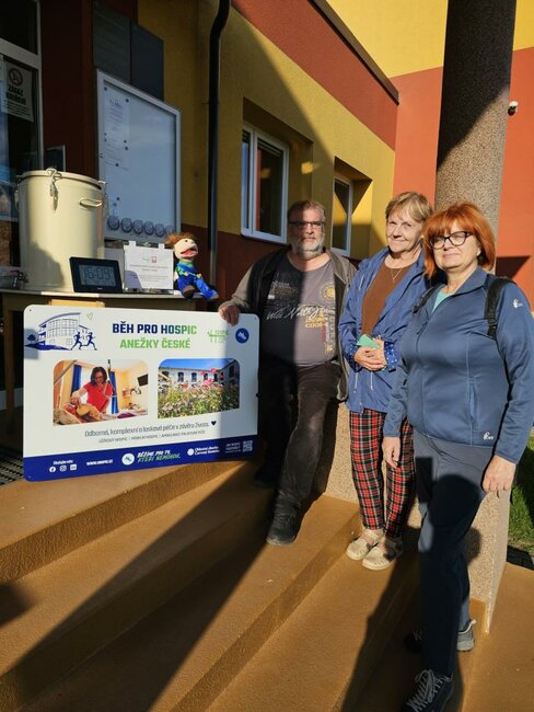Nultý ročník běhu pro Hospic Anežky České se vydařil