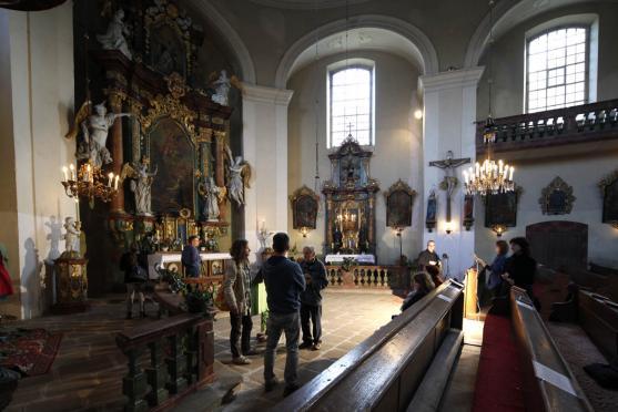 Česko-polská studentská exkurze po památkách Broumovska a Dolního Slezska