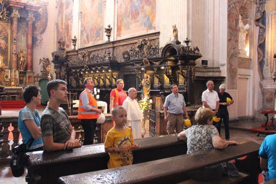 Do Broumova přiletěl opat benediktinského kláštera v německém Scheyernu