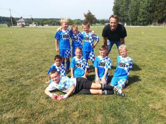 Nejmladší fotbalisté Broumova mají za sebou první mistrovskou sezónu v životě 