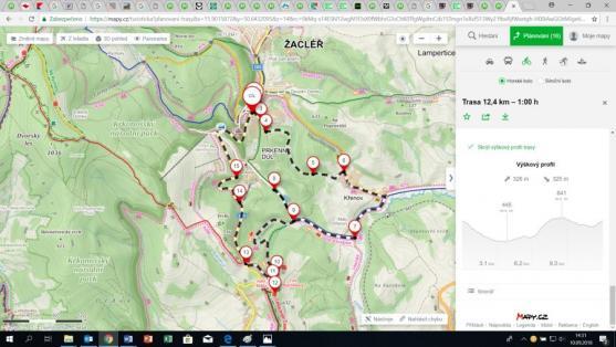 Ze Žacléře přes Liščí kameny na Stachelberg