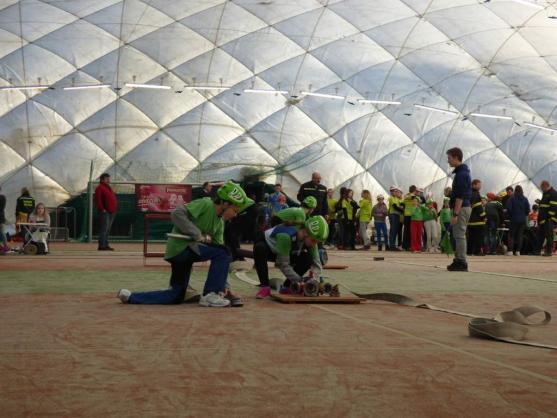 V teplickém Sportcentru soutěžili mladí hasiči