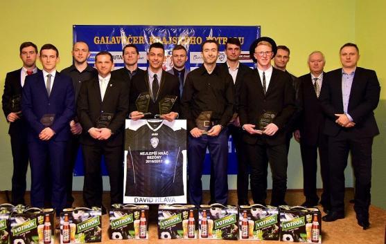 Milan Vítek byl vyhlášený nejlepším krajským trenérem mládeže. Jakub Drahorád je členem nejlepší jedenáctky 