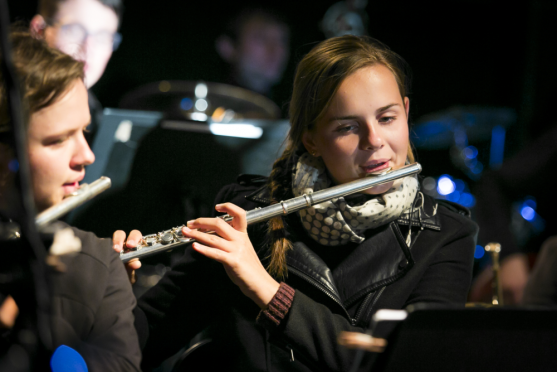 Ze všech hvězd na Hvězdě byly nejzářivější ty z Police Symphony Orchestra 