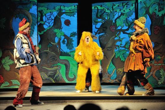 Pohádkovou sobotu děti prožily s Jagoubabou a třemi loupežníky